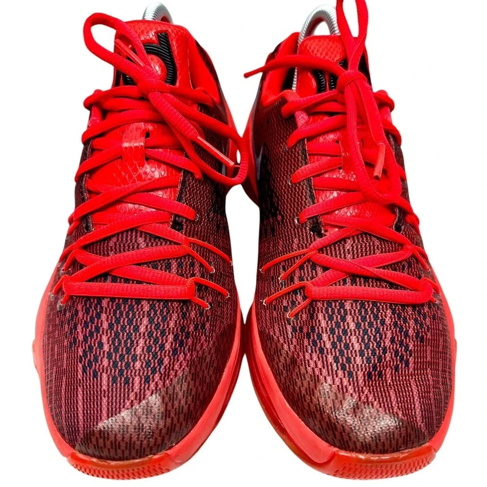 Nike KD Kevin Durant 8 (GS) Bright Crimson White / Size 5.5Y / 768867-610‎
